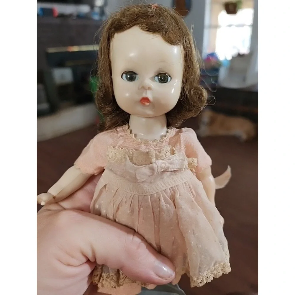 2 1950's Vintage Madame Alexander Dolls Lot, Ginny Wardrobe, Clothes,‎ Accessory